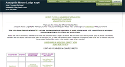Desktop Screenshot of annapolismoose.org